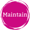 Pink Maintain Dot
