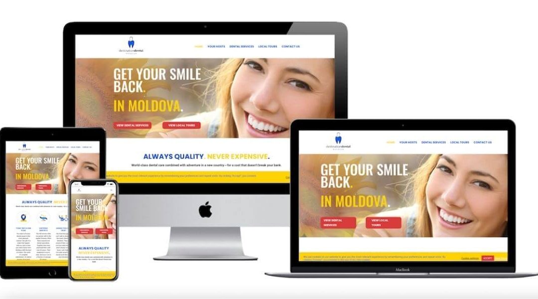 Dental Tourism Moldova on Desktop Laptop Tablet Phone